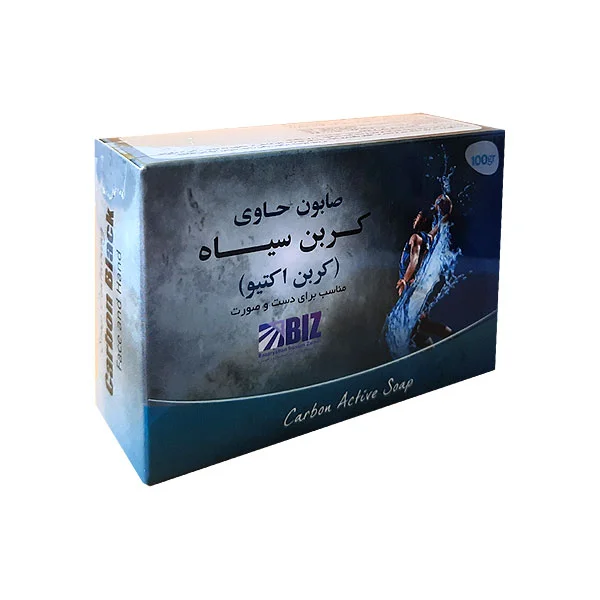 صابون کربن سیاه (کربن اکتیو) (بهداشتی) 3 عددی